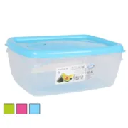 Lancheira Retangular com Tampa Dem 5 L Retangular 29,5 x 21,5 x 11,7 cm (8 Unidades) A Preço de Revenda - nacloset 2
