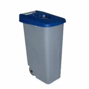 Caixote do Lixo com Rodas Denox 110 L Azul 58 x 41 x 89 cm Casa | Jardim - nacloset 2