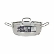 Caçarola com Tampa Quttin Hotel Aço ø 22 x 8 cm (4 Unidades) A Preço de Revenda - nacloset 2