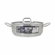 Caçarola com Tampa Quttin Hotel Aço Ø 26 x 9 cm (4 Unidades) A Preço de Revenda - nacloset 2