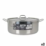 Caçarola com Tampa Quttin Alumínio 36 x 14 cm (2 Unidades) A Preço de Revenda - nacloset
