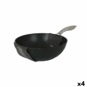 Frigideira Wok Quttin Spiral Alumínio Forjado Ø 28 cm (4 Unidades) Cozinha | Gourmet - nacloset
