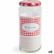 Boião de Vidro La Mediterránea Norma Multiusos 720 ml Vidro (12 Unidades) A Preço de Revenda - nacloset