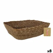 Cesta Multiusos Privilege   vime Retangular 30 x 23 x 9 cm (8 Unidades) A Preço de Revenda - nacloset