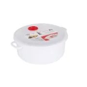 Lancheira com Tampa para o Micro-Ondas Dem 3 L 28 x 23 x 10 cm (12 Unidades) A Preço de Revenda - nacloset 2