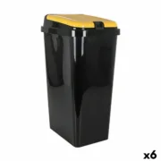 Caixote de Lixo para Reciclagem Tontarelli Amarelo 45 L (6 Unidades) A Preço de Revenda - nacloset