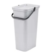 Caixote de Lixo para Reciclagem Tontarelli Moda 38 L Branco (4 Unidades) A Preço de Revenda - nacloset 2