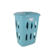 Cesto de Roupa Suja Tontarelli Laundry Azul 41 x 33,2 x 54,5 cm (12 Unidades) A Preço de Revenda - nacloset 2