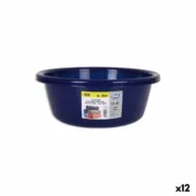 Bacia Dem Eco Redondo Azul 4 L 28 x 28 x 11 cm (12 Unidades) A Preço de Revenda - nacloset