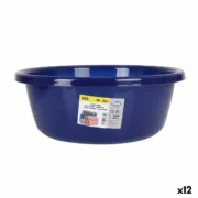 Bacia Dem Eco Redondo Azul 10 L 37 x 37 x 14 cm (12 Unidades) A Preço de Revenda - nacloset