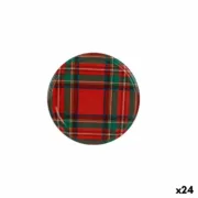 Conjunto de tampas Sarkap   Escocês 6 Peças 6,6 x 0,8 cm (24 Unidades) A Preço de Revenda - nacloset
