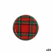 Conjunto de tampas Sarkap   Escocês 6 Peças 7 x 0,8 cm (24 Unidades) A Preço de Revenda - nacloset