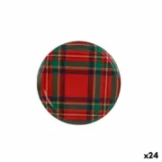 Conjunto de tampas Sarkap   Escocês 6 Peças 8 x 0,8 cm (24 Unidades) A Preço de Revenda - nacloset