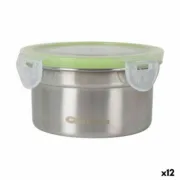Lancheira Hermética Quttin Redonda 300 ml Aço inoxidável (12 Unidades) A Preço de Revenda - nacloset