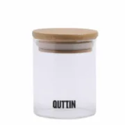 Frasco de Vidro Transparente Quttin    6,5 x 9 cm Silicone 200 ml (24 Unidades) A Preço de Revenda - nacloset 2