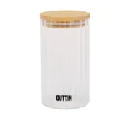 Frasco de Vidro Transparente Quttin    9 x 16 cm 780 ml 9 x 16,5 cm (12 Unidades) A Preço de Revenda - nacloset 2
