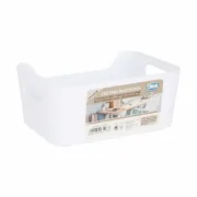 Cesta Multiusos Dem Branco 19 x 13,5 x 8 cm (24 Unidades) A Preço de Revenda - nacloset 2