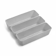 Conjunto de Cestas Dem Multiusos Plástico (3 Peças) (24 Unidades) A Preço de Revenda - nacloset 2