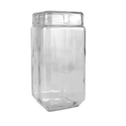 Frasco La Mediterránea Vidro 2,2 L 11 x 11 x 22,5 cm Quadrado (12 Unidades) A Preço de Revenda - nacloset 2