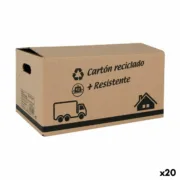 Caixa de Armazenagem com Tampa Confortime Cartão 40 X 25 X 20 cm (20 Unidades) A Preço de Revenda - nacloset