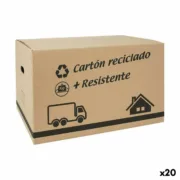 Caixa de Armazenagem com Tampa Confortime Cartão 82 x 50 x 50 cm (20 Unidades) A Preço de Revenda - nacloset