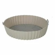 Cesto de Silicone Dobrável para Fritadeiras de Ar Quttin Redondo 20 x 20 x 4,5 cm (24 Unidades) A Preço de Revenda - nacloset 2