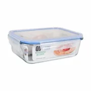 Lancheira Hermética Quttin Retangular 1,5 L 23 x 17,5 x 7,6 cm (6 Unidades) A Preço de Revenda - nacloset 2