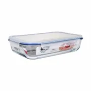 Lancheira Hermética Quttin   Retangular 3,7 L 36 x 24,8 x 8,1 cm (4 Unidades) A Preço de Revenda - nacloset 2