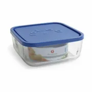 Lancheira Borgonovo   Quadrado Azul 3,2 L (6 Unidades) A Preço de Revenda - nacloset 2
