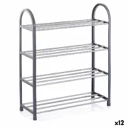 Sapateira Confortime Metal Plástico 49,5 x 18,5 x 65 cm (12 Unidades) A Preço de Revenda - nacloset