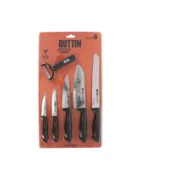 Conjunto de Cozinha Quttin Nero Preto 6 Peças (4 Unidades) A Preço de Revenda - nacloset 2