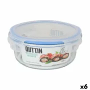 Lancheira Hermética Quttin Redonda 900 ml (6 Unidades) A Preço de Revenda - nacloset