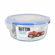 Lancheira Hermética Quttin Redonda 650 ml ø 15,5 x 7,1 cm (6 Unidades) A Preço de Revenda - nacloset 2