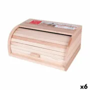 Cesta do Pão Quttin Móvel Persiana de rede Madeira 37,5 x 26,5 x 16 cm (6 Unidades) A Preço de Revenda - nacloset