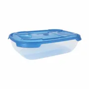 Conjunto de Lancheiras Tontarelli Nuvola 2 L Azul Retangular 2 Peças (12 Unidades) A Preço de Revenda - nacloset 2