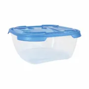 Conjunto de Lancheiras Tontarelli Nuvola 1 L Azul Quadrado 3 Peças (12 Unidades) A Preço de Revenda - nacloset 2
