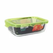 Lancheira Hermética Quttin Verde Transparente Retangular 0,6 L (6 Unidades) A Preço de Revenda - nacloset 2