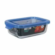 Lancheira Retangular com Tampa Quttin Azul Retangular 14,5 x 11 x 5 cm (12 Unidades) A Preço de Revenda - nacloset 2