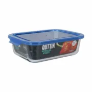 Lancheira Retangular com Tampa Quttin Azul Retangular 23 x 17,5 x 7 cm (6 Unidades) A Preço de Revenda - nacloset 2