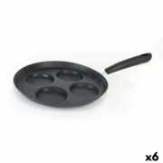 Forma para panquecas Quttin 24,3 x 42 cm (6 Unidades) A Preço de Revenda - nacloset