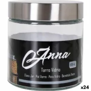 Frasco Anna 830 ml Vidro Aço (24 Unidades) A Preço de Revenda - nacloset