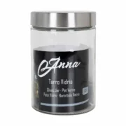 Frasco Anna 1,25 L Vidro Aço (12 Unidades) A Preço de Revenda - nacloset 2