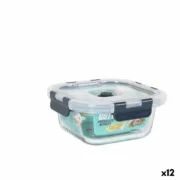Lancheira Hermética Quttin Quadrado 550 ml (12 Unidades) A Preço de Revenda - nacloset