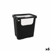 Caixote de Lixo para Reciclagem Tontarelli Moda double Branco (6 Unidades) 24 L A Preço de Revenda - nacloset