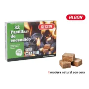 Madeira com Cera para Churrascos Algon Madeira (24 Unidades) A Preço de Revenda - nacloset 2