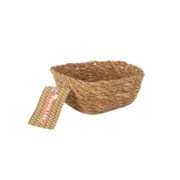 Cesta Multiusos Privilege   Castanho vime Quadrado 12 x 12 x 5 cm (36 Unidades) A Preço de Revenda - nacloset 2