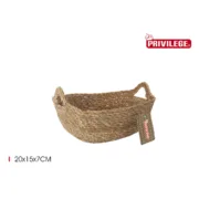 Caixa de Armazenagem Privilege vime 20 x 15 x 7 cm (18 Unidades) A Preço de Revenda - nacloset 2
