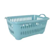 Cesto da Roupa Tontarelli Cover line Azul Plástico 62,5 x 44,5 x 27,5 cm (12 Unidades) A Preço de Revenda - nacloset 2