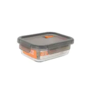Lancheira Hermética MasterChef Cinzento Transparente Retangular 630 ml (6 Unidades) A Preço de Revenda - nacloset 2