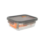 Lancheira Hermética MasterChef Cinzento Transparente Retangular 1,04 L (6 Unidades) A Preço de Revenda - nacloset 2
